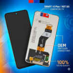 Afficheur Infinix Smart 10 LCD Écran Complet Tactile Remplacement – Image 2